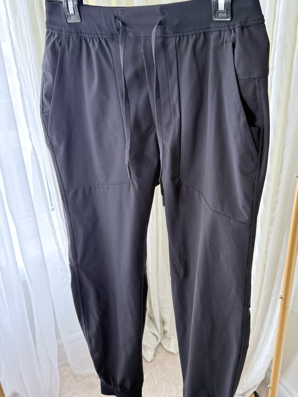 lululemon athletica Men's Black Jogger Sweatpants